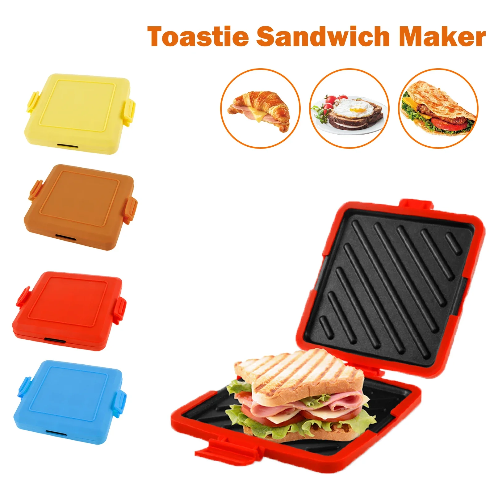 Микроволновая тостерница без электричества, квадратная, для приготовления панини, десертов, сэндвичей, для завтрака, для приготовления вкусных хрустящих сэндвичей
Микроволновая тостерница без электричества, квадратная, для приготовления панини, десертов, сэндвичей, для завтрака, для приготовления вкусных хрустящих сэндвичей