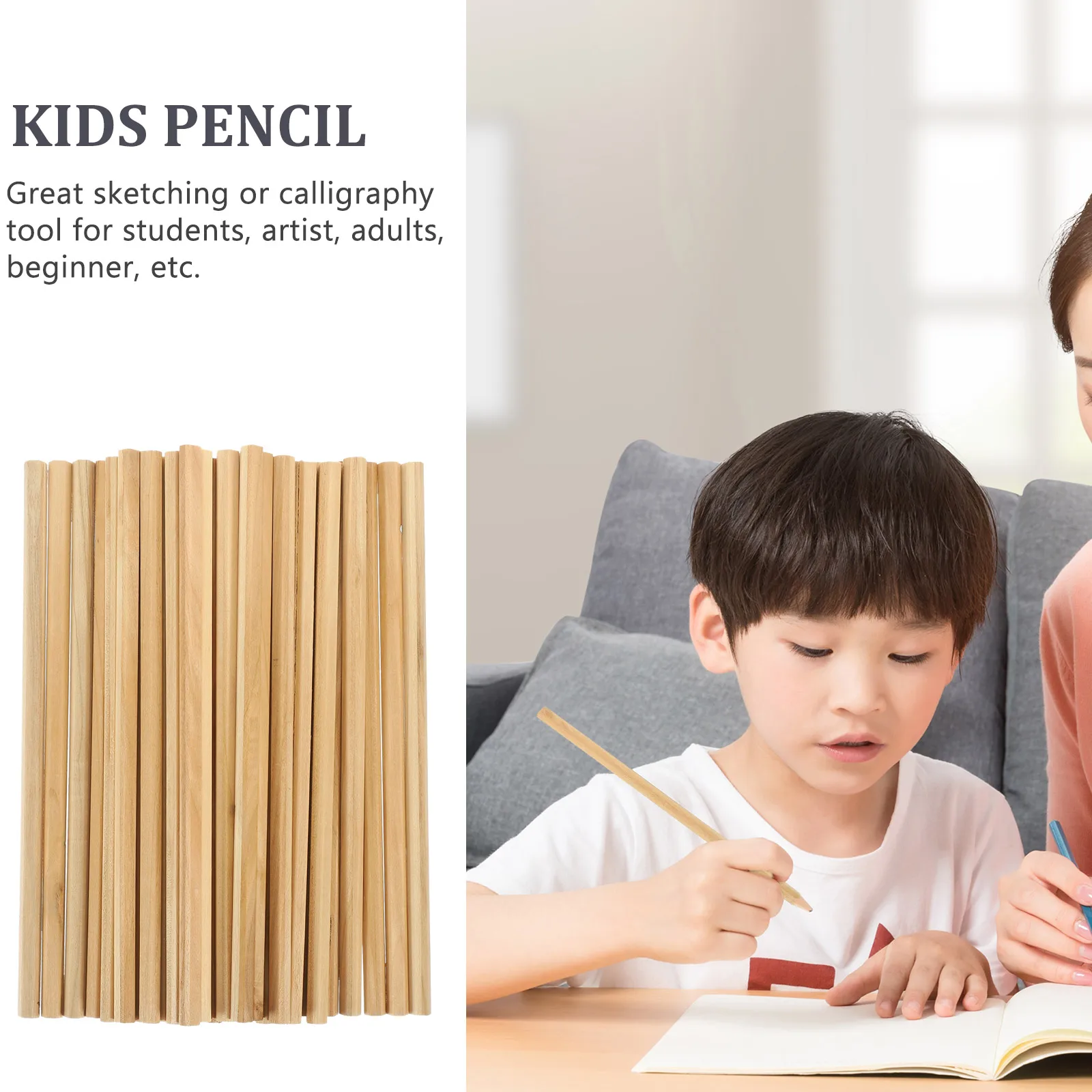100 Pcs Log Pencil Bleistiftband Holzbleistifte Natur Portable Bleistiftset Runde Wooden Kinder Preschool
100 Pcs Log Pencil Bleistiftband Holzbleistifte Natur Portable Bleistiftset Runde Wooden Kinder Preschool