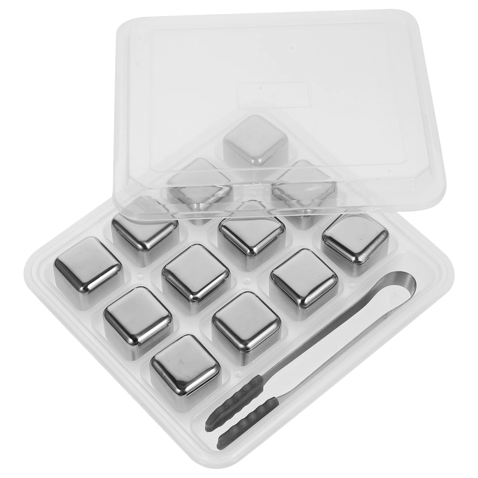 1Set Stainless Steel Whiskey Cube Reusable Drink Chillers for Whiskey Wine Coolers Home Bar Kitchen Use Household Ice Cube
1Set Stainless Steel Whiskey Cube Reusable Drink Chillers for Whiskey Wine Coolers Home Bar Kitchen Use Household Ice Cube