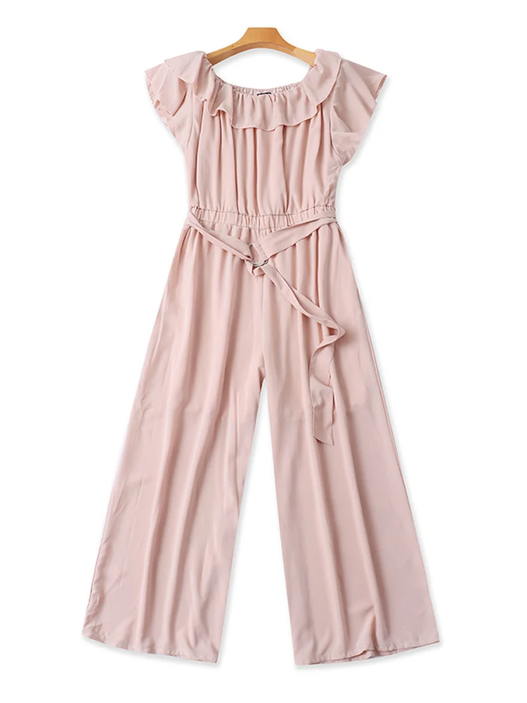 Sweet And Faionable One-oulder Rer with Lace Trim Women's Wide Leg Pants Commute Sle mid Waist Long Pants
Sweet And Faionable One-oulder Rer with Lace Trim Women's Wide Leg Pants Commute Sle mid Waist Long Pants