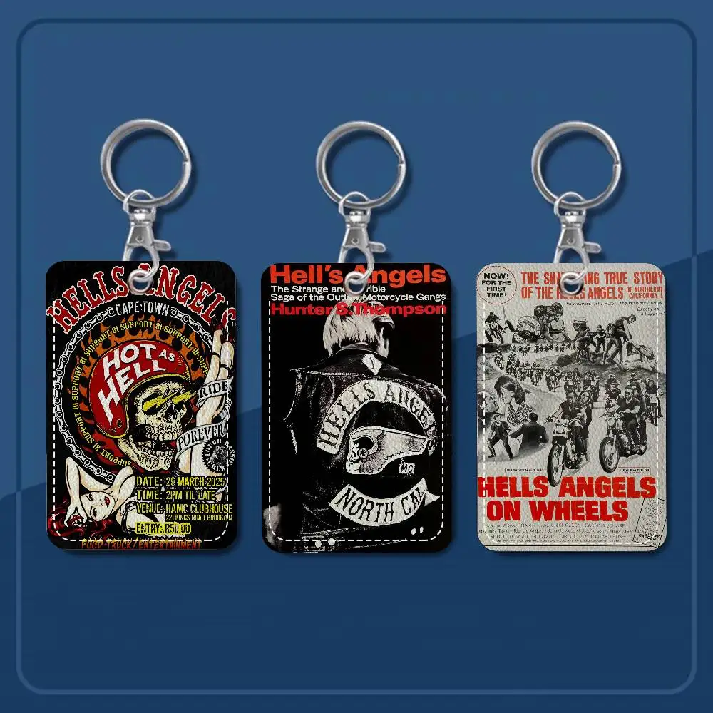 H-Hells A-Angels Moto Cool Rectangle Keychain Card Holder, Badge Credit Card Holder, Student ID Card Holder, Bus Cards Cover
H-Hells A-Angels Moto Cool Rectangle Keychain Card Holder, Badge Credit Card Holder, Student ID Card Holder, Bus Cards Cover