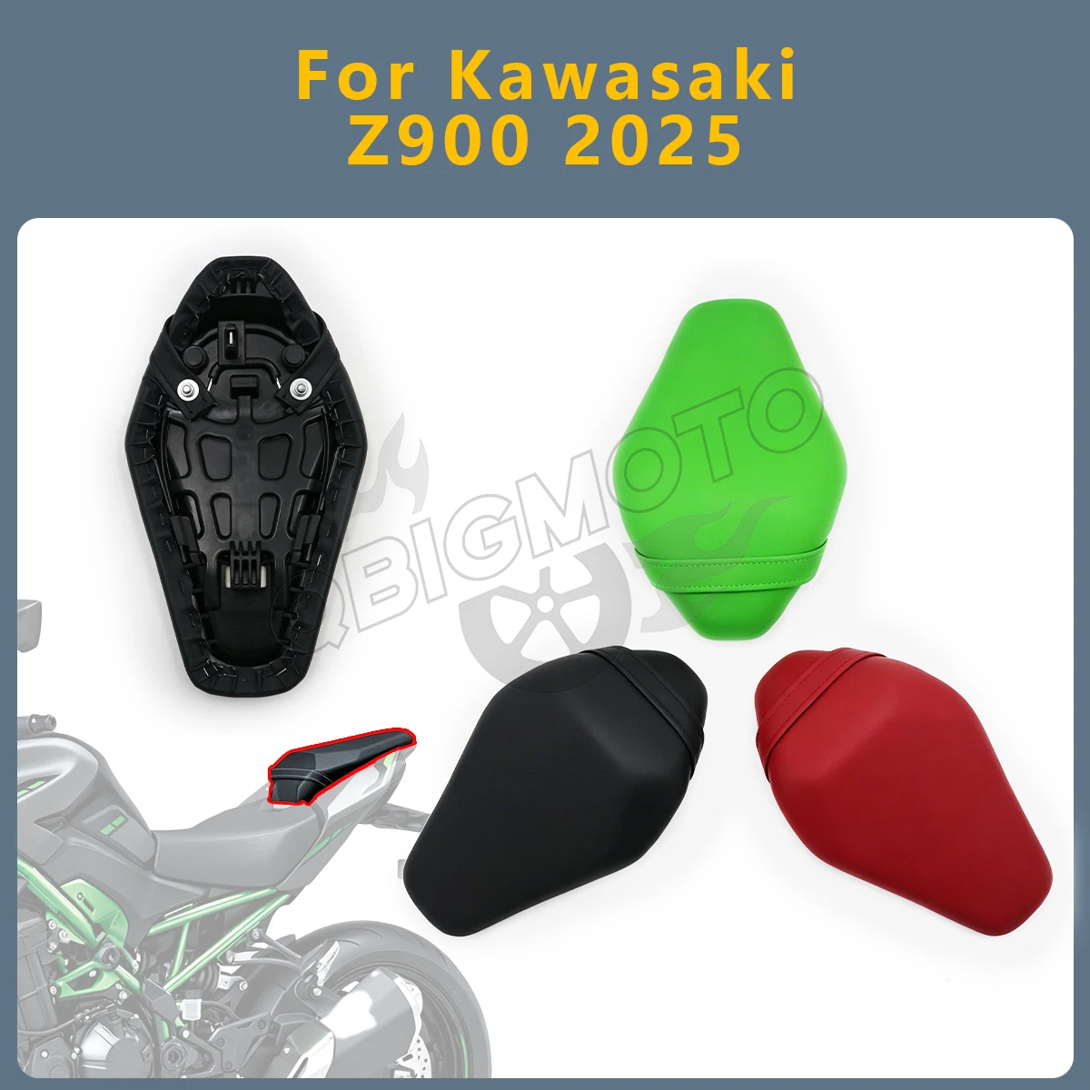 Z900 2025 Motorcycle Leather Rear Seat Pillion Cushion Passenger Pad Accessories For Kawasaki Z 900 Z-900 Rear Seat Pad Cover
Z900 2025 Motorcycle Leather Rear Seat Pillion Cushion Passenger Pad Accessories For Kawasaki Z 900 Z-900 Rear Seat Pad Cover