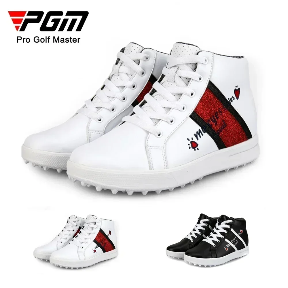 PGM Women Golf Shoes High Top with Increased Height Inside Waterproof Breathable XZ120
PGM Women Golf Shoes High Top with Increased Height Inside Waterproof Breathable XZ120