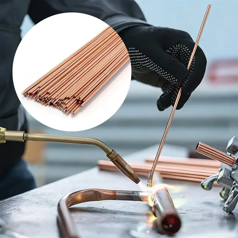 7 Pcs Phosphor Copper Welding Rods (6mm×200mm) | Flux-Cored, for AC, Refrigerator, Pipe/Tube
7 Pcs Phosphor Copper Welding Rods (6mm×200mm) | Flux-Cored, for AC, Refrigerator, Pipe/Tube