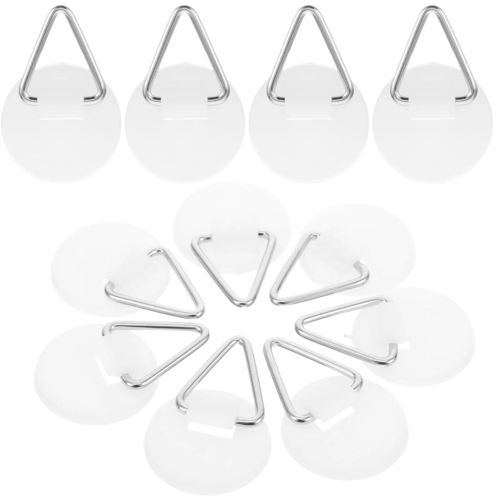 50 Pcs Round Hooks Adhesive Disc Plate Hangers Kitchen Wall Mounted Rack Ceiling Hooks Plates Storage Display Functional Space
50 Pcs Round Hooks Adhesive Disc Plate Hangers Kitchen Wall Mounted Rack Ceiling Hooks Plates Storage Display Functional Space