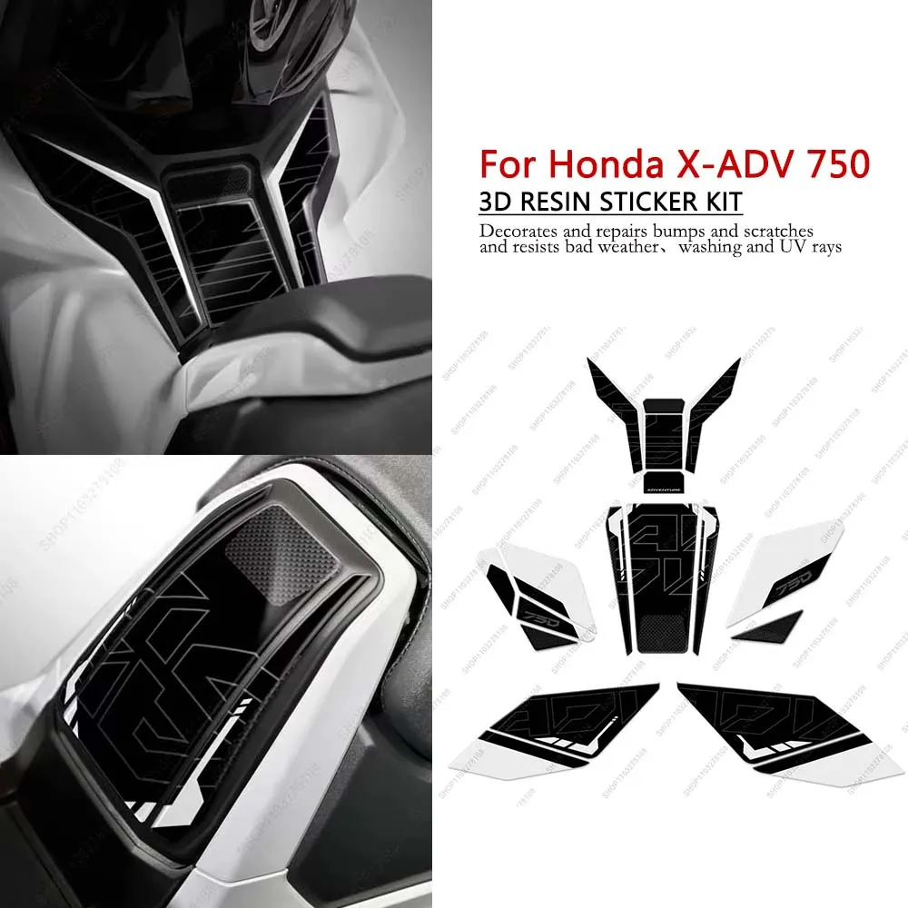 3D Epoxy Resin Decal Waterproof Scratch-Resistant Motorcycle Tank Pad Kit Protective Sticker for Honda X-ADV 750 XADV 750 2025
3D Epoxy Resin Decal Waterproof Scratch-Resistant Motorcycle Tank Pad Kit Protective Sticker for Honda X-ADV 750 XADV 750 2025