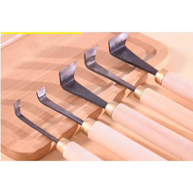 5/10/15/20/25mm Woodworking Carving Cutter 7-shaped Hook Cutter Straw Handle Burnishing Scraping Bottom Slick Manual Grave Tools
5/10/15/20/25mm Woodworking Carving Cutter 7-shaped Hook Cutter Straw Handle Burnishing Scraping Bottom Slick Manual Grave Tools