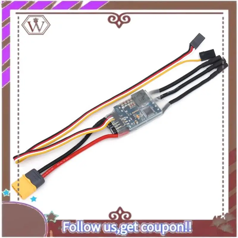 ABBG-Brushless ESC Speed Controller Platinum 50A V4 Electronic Speed Controller Forrc Model
ABBG-Brushless ESC Speed Controller Platinum 50A V4 Electronic Speed Controller Forrc Model