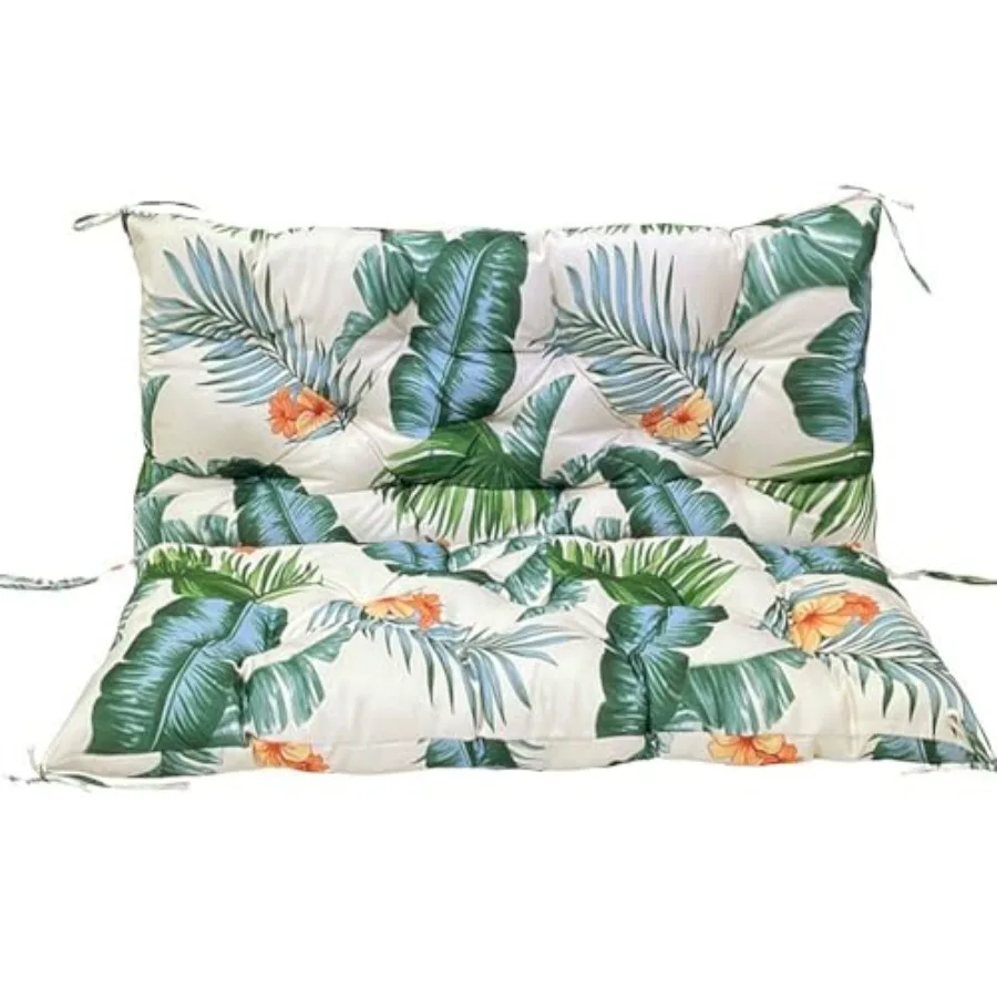 Outdoor Swing Replacement Cushions 3 Seater, Waterproof Porch Swing Cushions with Backrest, 40"x40", for Garden Patio Furniture
Outdoor Swing Replacement Cushions 3 Seater, Waterproof Porch Swing Cushions with Backrest, 40"x40", for Garden Patio Furniture
