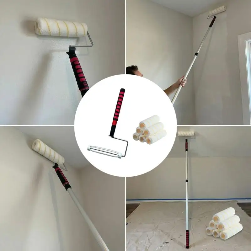 652F Paint Roller Brush Home Decor Latex Paint Roller Brush Wall Paint Brush House Painting Driveway Furniture Supplies
652F Paint Roller Brush Home Decor Latex Paint Roller Brush Wall Paint Brush House Painting Driveway Furniture Supplies