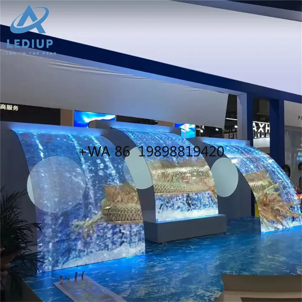3D Transparent LED Film Wall Screen Outdoor High Brightness for Retail Store Advertising
3D Transparent LED Film Wall Screen Outdoor High Brightness for Retail Store Advertising