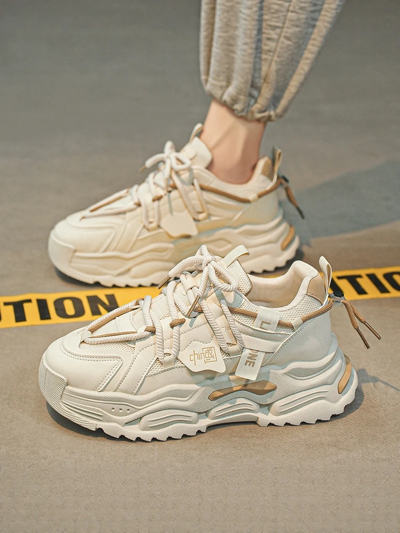 Putian Men's Shoes Summer 2026 New Style Sport Casual Lightweight Thick Bottom Dad Trendy Shoes Breathable Mesh Upper
Putian Men's Shoes Summer 2026 New Style Sport Casual Lightweight Thick Bottom Dad Trendy Shoes Breathable Mesh Upper