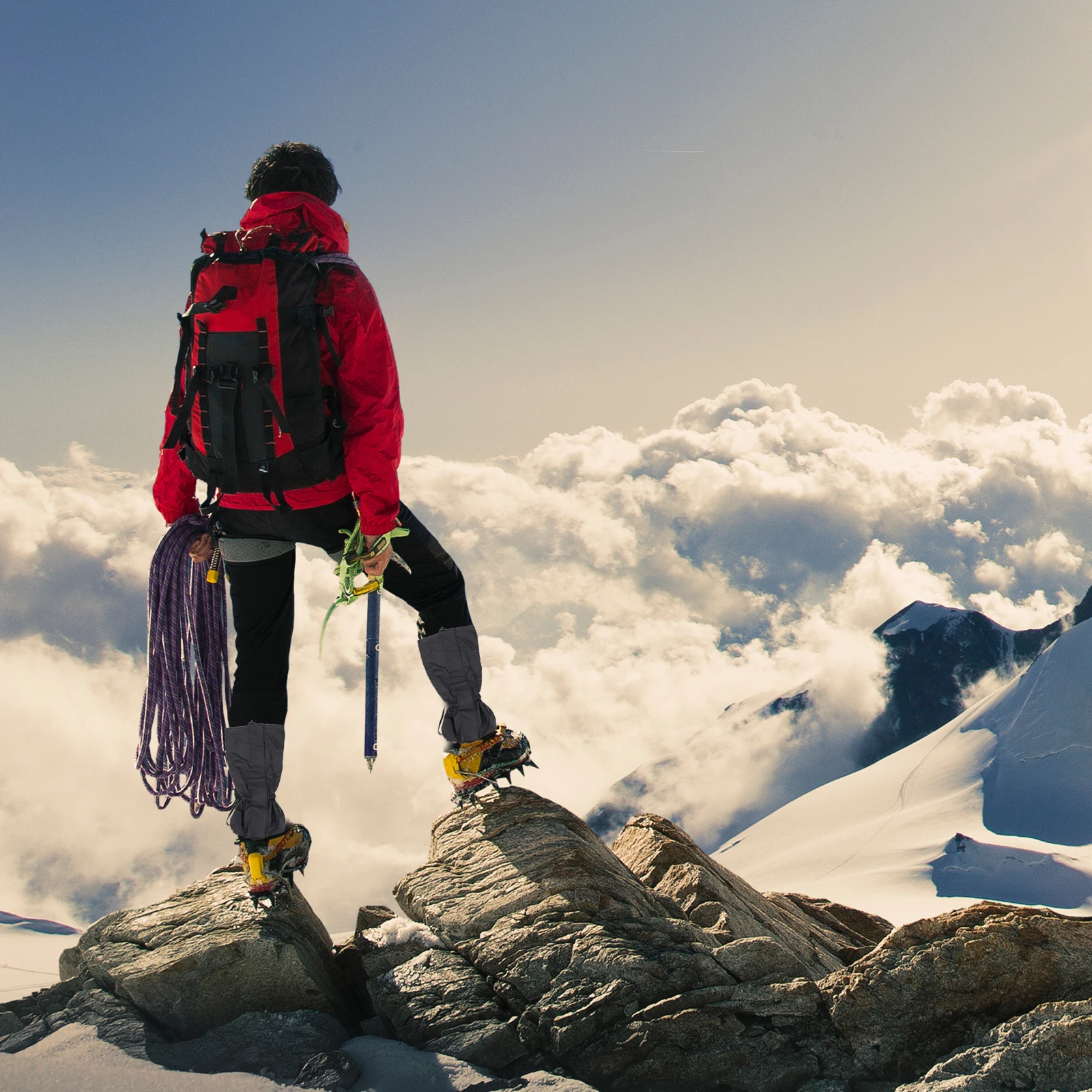 Waterproof Snowproof Covers for Hiking Shoes Anti-Snow Leg Sleeves Outdoor Durable Lightweight Polyester Rain Snow Protection
Waterproof Snowproof Covers for Hiking Shoes Anti-Snow Leg Sleeves Outdoor Durable Lightweight Polyester Rain Snow Protection