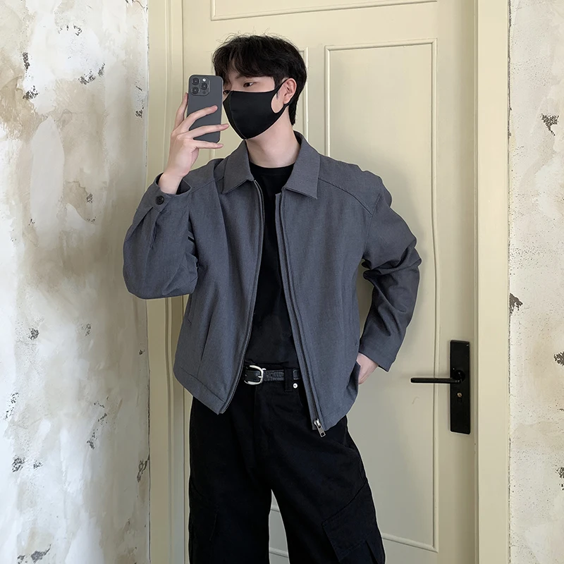 High-quality Windproof Jacket with A Collar. Youth Daily Commute Solid Color Jacket.Zip-up Jacket
High-quality Windproof Jacket with A Collar. Youth Daily Commute Solid Color Jacket.Zip-up Jacket