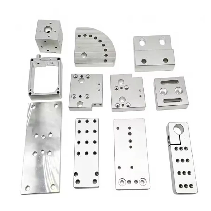 CNC Machined Aluminum Alloy Automation Equipment Components Robot Parts
CNC Machined Aluminum Alloy Automation Equipment Components Robot Parts