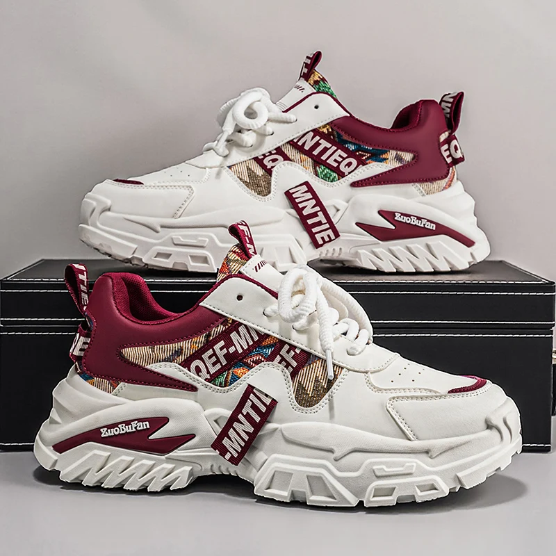 Men's Summer Fashion Sports Casual Shoes Anti-Slip Running Shoes Increased Height Thick Bottom Breathable Mesh Lined Shoes
Men's Summer Fashion Sports Casual Shoes Anti-Slip Running Shoes Increased Height Thick Bottom Breathable Mesh Lined Shoes