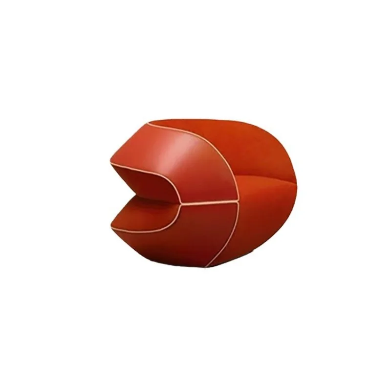 Italian light luxury simple curved creative sofa villa single chair
Italian light luxury simple curved creative sofa villa single chair