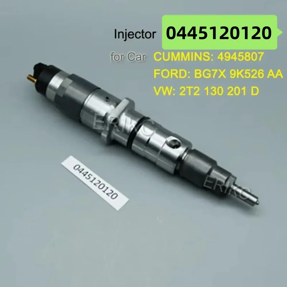 ERIKC 0445120120 Diesel Fuel Injector 0 445 120 120 Inyector Fuel Nozzle Assy for Ford Cargo Volkswagen 4945807 VW: 2T2130201D
ERIKC 0445120120 Diesel Fuel Injector 0 445 120 120 Inyector Fuel Nozzle Assy for Ford Cargo Volkswagen 4945807 VW: 2T2130201D