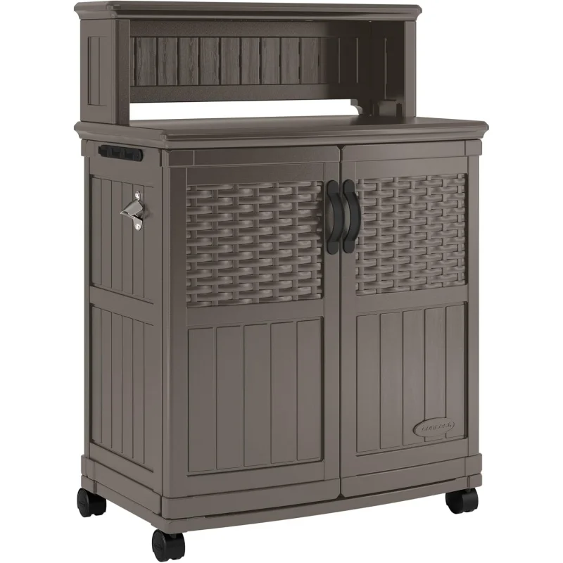 2026 New:Patio Storage Prep Station with 47-Gal. Cabinet, Adjustable Shelf, and Utensil Hooks, Outdoor Rolling Stora
2026 New:Patio Storage Prep Station with 47-Gal. Cabinet, Adjustable Shelf, and Utensil Hooks, Outdoor Rolling Stora