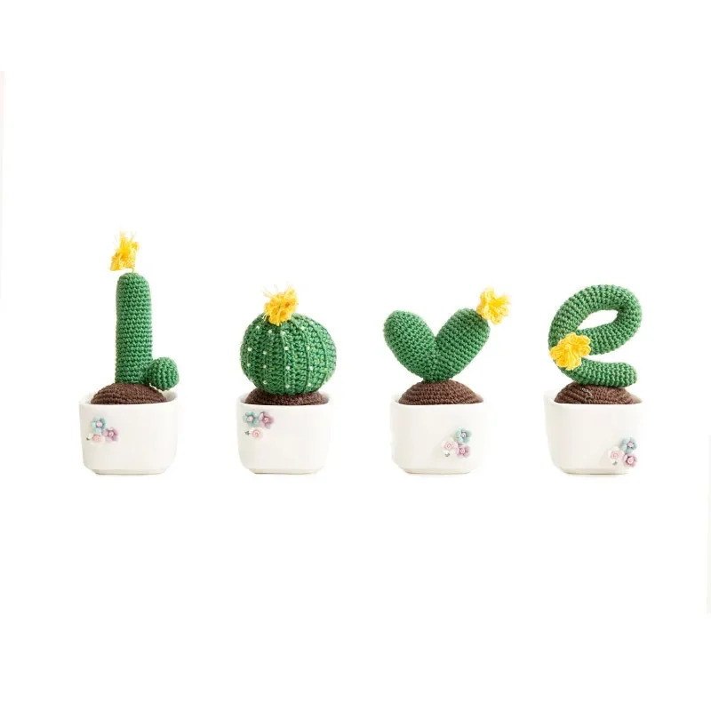 Cup LOVE Succulent Potted Plant Series Crochet DIY Package Knitting Kit for Beginners
Cup LOVE Succulent Potted Plant Series Crochet DIY Package Knitting Kit for Beginners