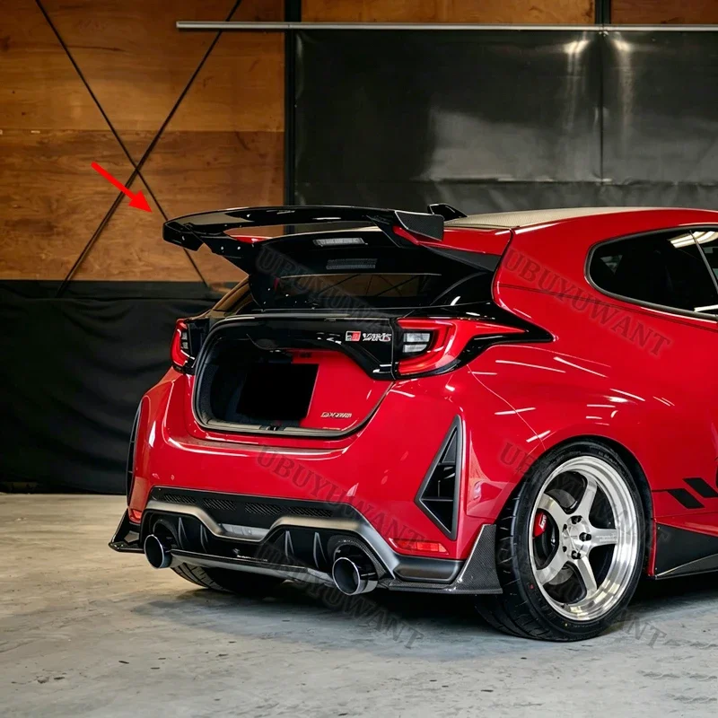 VRS Style For Toyota Yaris GR GXPA16 High-Kick Rear Deck Spoiler Lid Tail Fin Carbon Fiber
VRS Style For Toyota Yaris GR GXPA16 High-Kick Rear Deck Spoiler Lid Tail Fin Carbon Fiber