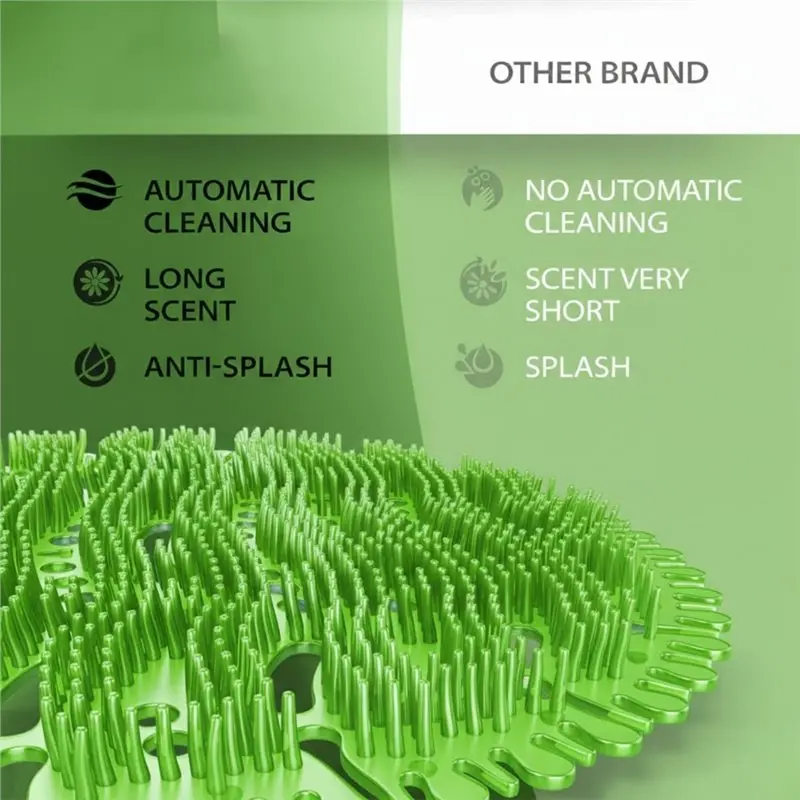 N04R For Bathroom For Bathrooms Long Bristle Anti-Splash& Odour Neutraliser 20-Pack Urinal Screen Deodorizer Mat, Urinal Block
N04R For Bathroom For Bathrooms Long Bristle Anti-Splash& Odour Neutraliser 20-Pack Urinal Screen Deodorizer Mat, Urinal Block