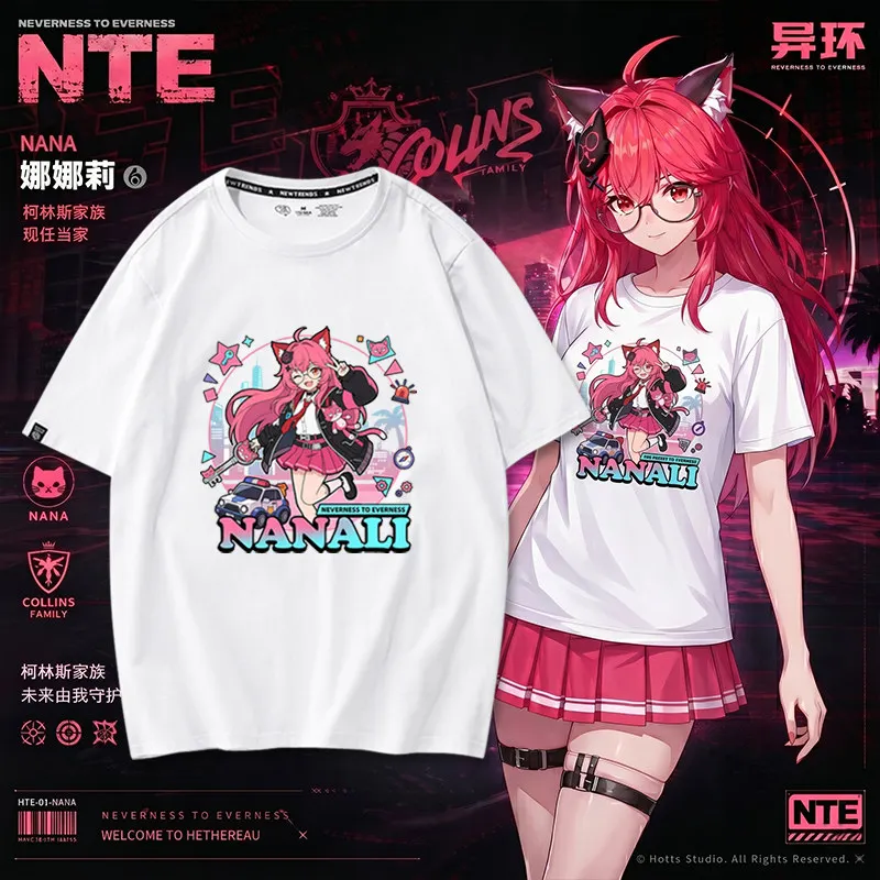 Neverness to Everness Mint Nanally Coluccis Game Cosplay Costume Summer Short Sleeve T-shirt Tee Anime Tee Student Daily Clothes
Neverness to Everness Mint Nanally Coluccis Game Cosplay Costume Summer Short Sleeve T-shirt Tee Anime Tee Student Daily Clothes