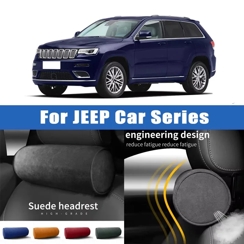 Top Quality Car Headrest Neck Support Seat Soft Neck Pillow Breathable For JEEP Wrangler GrandCherokee Compass Renegade Cherokee
Top Quality Car Headrest Neck Support Seat Soft Neck Pillow Breathable For JEEP Wrangler GrandCherokee Compass Renegade Cherokee