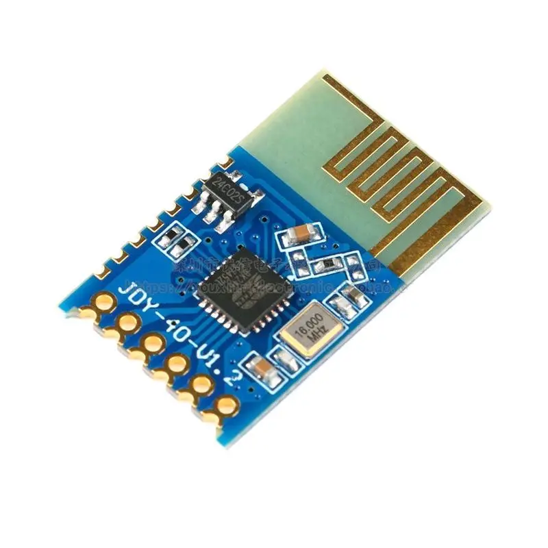 2.4G wireless transceiver serial port transparent transmission module IO control/remote control switch
2.4G wireless transceiver serial port transparent transmission module IO control/remote control switch