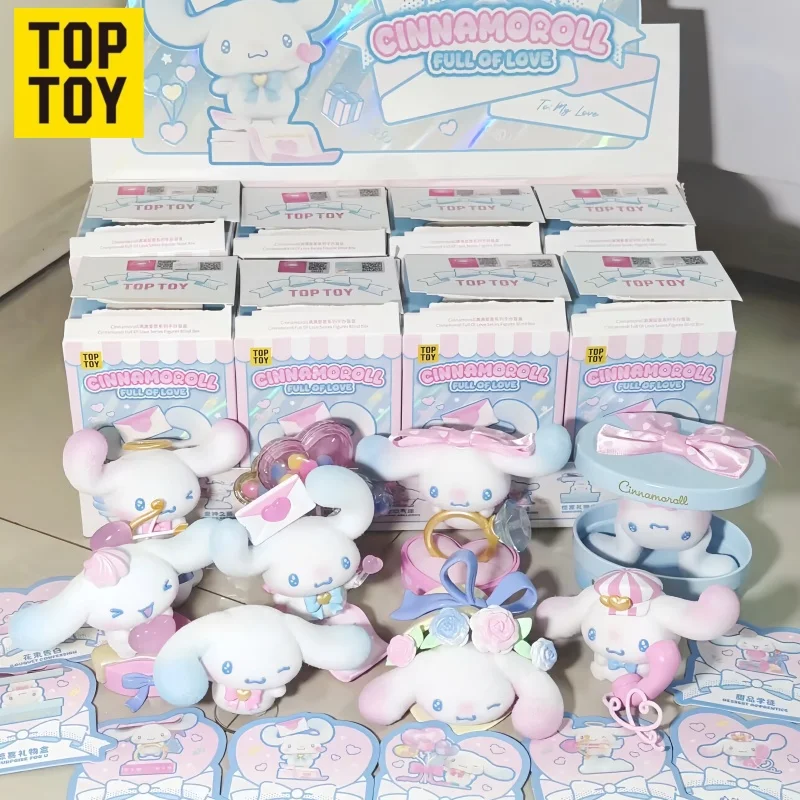 TOPTOY Cinnamoroll Full Of Love Series Blind Box Collectible Figure Cute Desktop Ornament Anime Peripheral Ideal Gift For Adult
TOPTOY Cinnamoroll Full Of Love Series Blind Box Collectible Figure Cute Desktop Ornament Anime Peripheral Ideal Gift For Adult