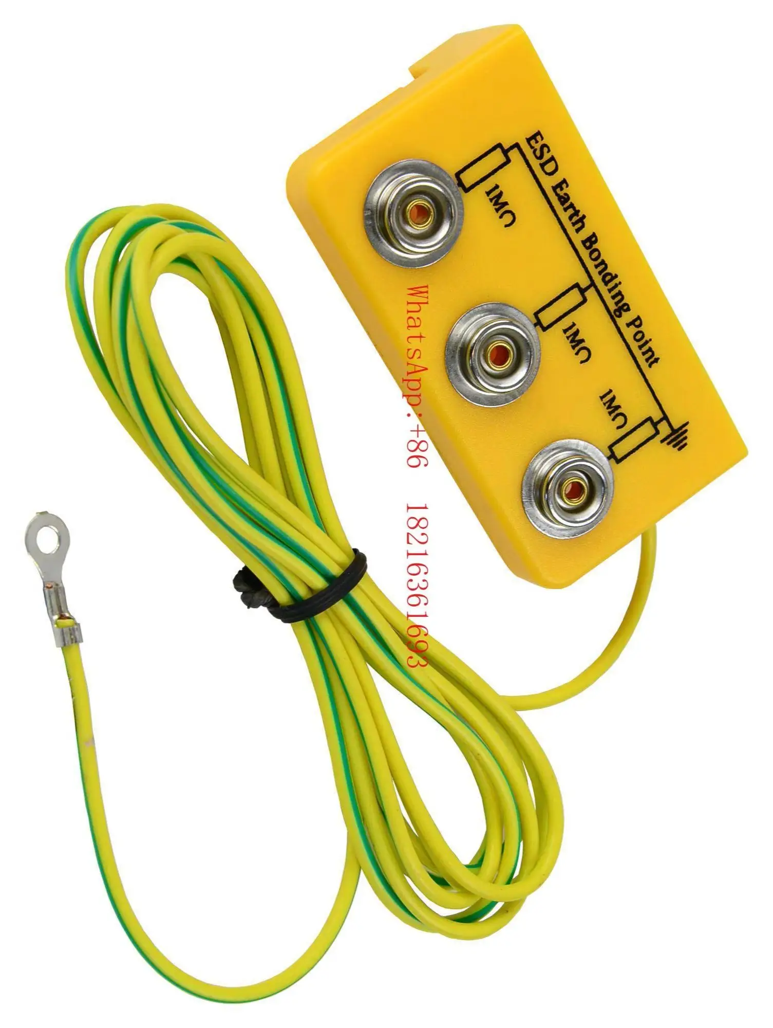 NEW Electrostatic Grounding Seat, 4mm Banana Head, 10mm Snap, M5 Stud, Built-in 1M Resistor
NEW Electrostatic Grounding Seat, 4mm Banana Head, 10mm Snap, M5 Stud, Built-in 1M Resistor