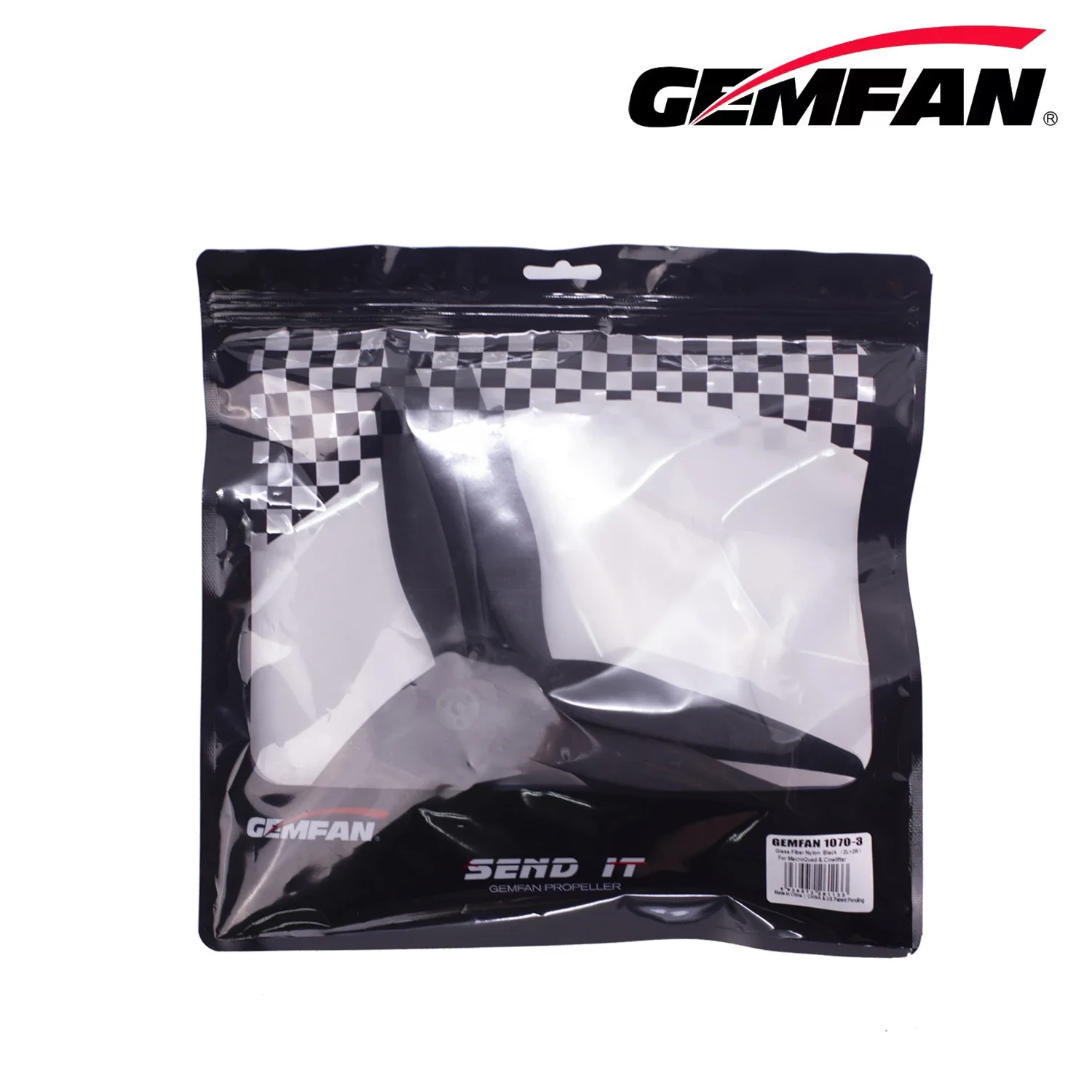 2Pairs(2CW+2CCW) Gemfan 1070 - 10X7X3 3-Blade 10inch Propeller Glass Fiber Nylon
2Pairs(2CW+2CCW) Gemfan 1070 - 10X7X3 3-Blade 10inch Propeller Glass Fiber Nylon