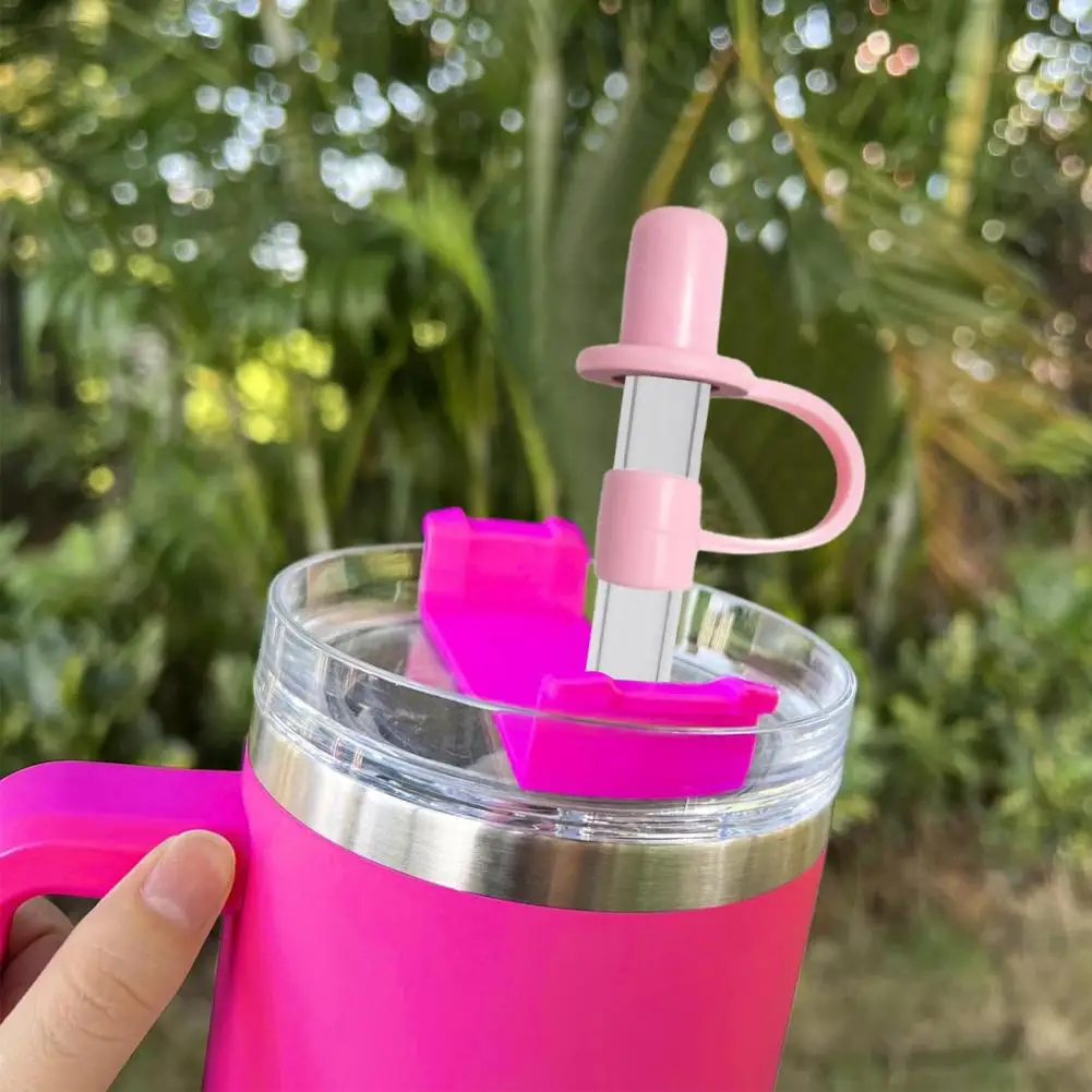 Spill-proof Straw Lid Reusable Silicone Straw Cover Caps for Tumblers Set of 6 Food-grade Dustproof Tip for Reusable for Cups
Spill-proof Straw Lid Reusable Silicone Straw Cover Caps for Tumblers Set of 6 Food-grade Dustproof Tip for Reusable for Cups