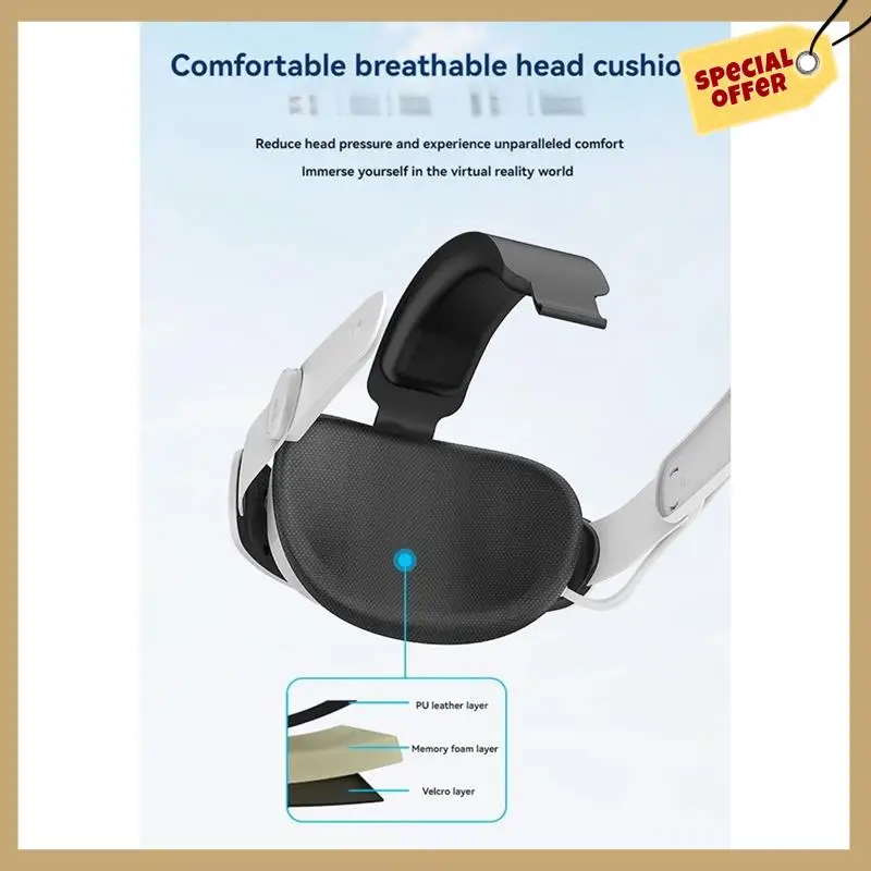 Stable Performance-Adjustable Rechargeable Head Strap For Meta Quest 3S Replacement Headband Elite Strap Headwear For Meta Quest
Stable Performance-Adjustable Rechargeable Head Strap For Meta Quest 3S Replacement Headband Elite Strap Headwear For Meta Quest