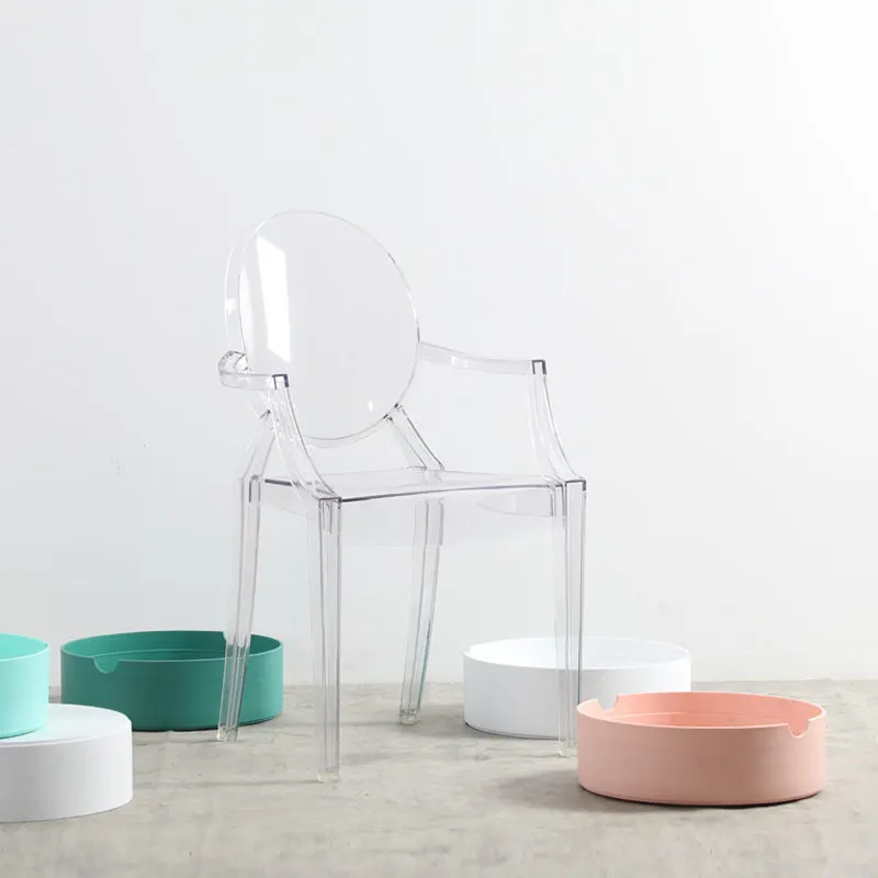 ghost transparent chair simple household dining chair plastic coffee chair
ghost transparent chair simple household dining chair plastic coffee chair