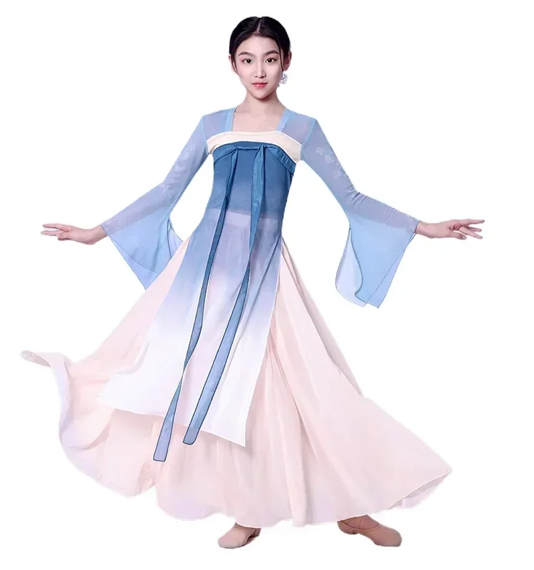 Han and Tang Dance Costumes Skirt Fairy Performance Costumes Girls' Classical Dance
Han and Tang Dance Costumes Skirt Fairy Performance Costumes Girls' Classical Dance
