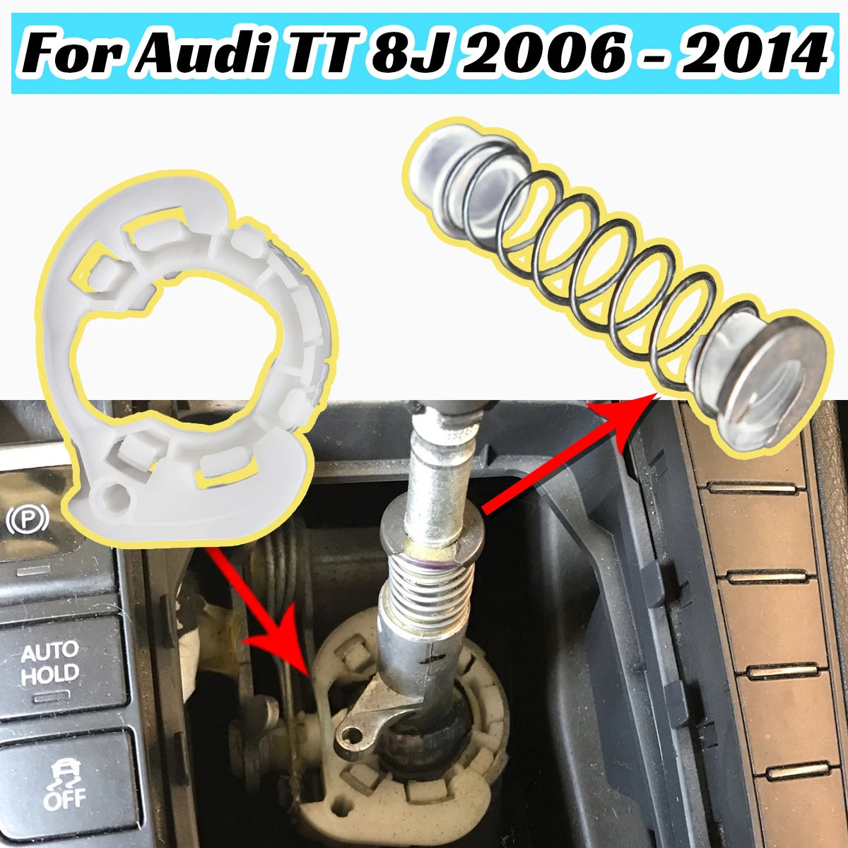 Shift Bearing Shell Lever Rod Linkage Bushing Arm Ball for Audi TT 8J 2006-2014 Transmission Manual Repair Kit Car Spare Parts
Shift Bearing Shell Lever Rod Linkage Bushing Arm Ball for Audi TT 8J 2006-2014 Transmission Manual Repair Kit Car Spare Parts