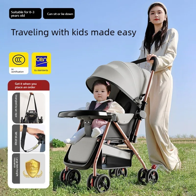Baby Stroller with Spine Support Backrest Reversible Seat Suspension Wheels Adjustable Recline and Large Storage Basket
Baby Stroller with Spine Support Backrest Reversible Seat Suspension Wheels Adjustable Recline and Large Storage Basket