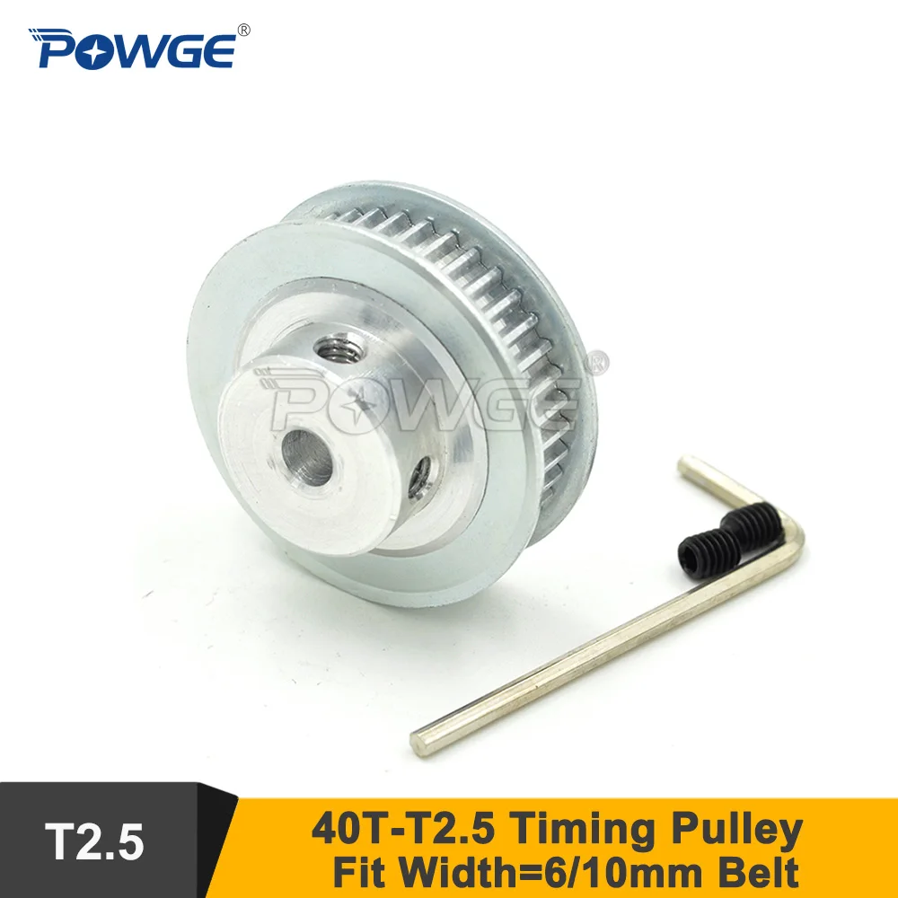 POWGE 40T 40 зубьев T2.5 Диаметр шкива ГРМ 5/6,35/8/10 мм Подходит для W = 6/10 мм T2.5 Синхронный ремень 40 зубьев T2.5 Трапеция зубчатого механизма
POWGE 40T 40 зубьев T2.5 Диаметр шкива ГРМ 5/6,35/8/10 мм Подходит для W = 6/10 мм T2.5 Синхронный ремень 40 зубьев T2.5 Трапеция зубчатого механизма