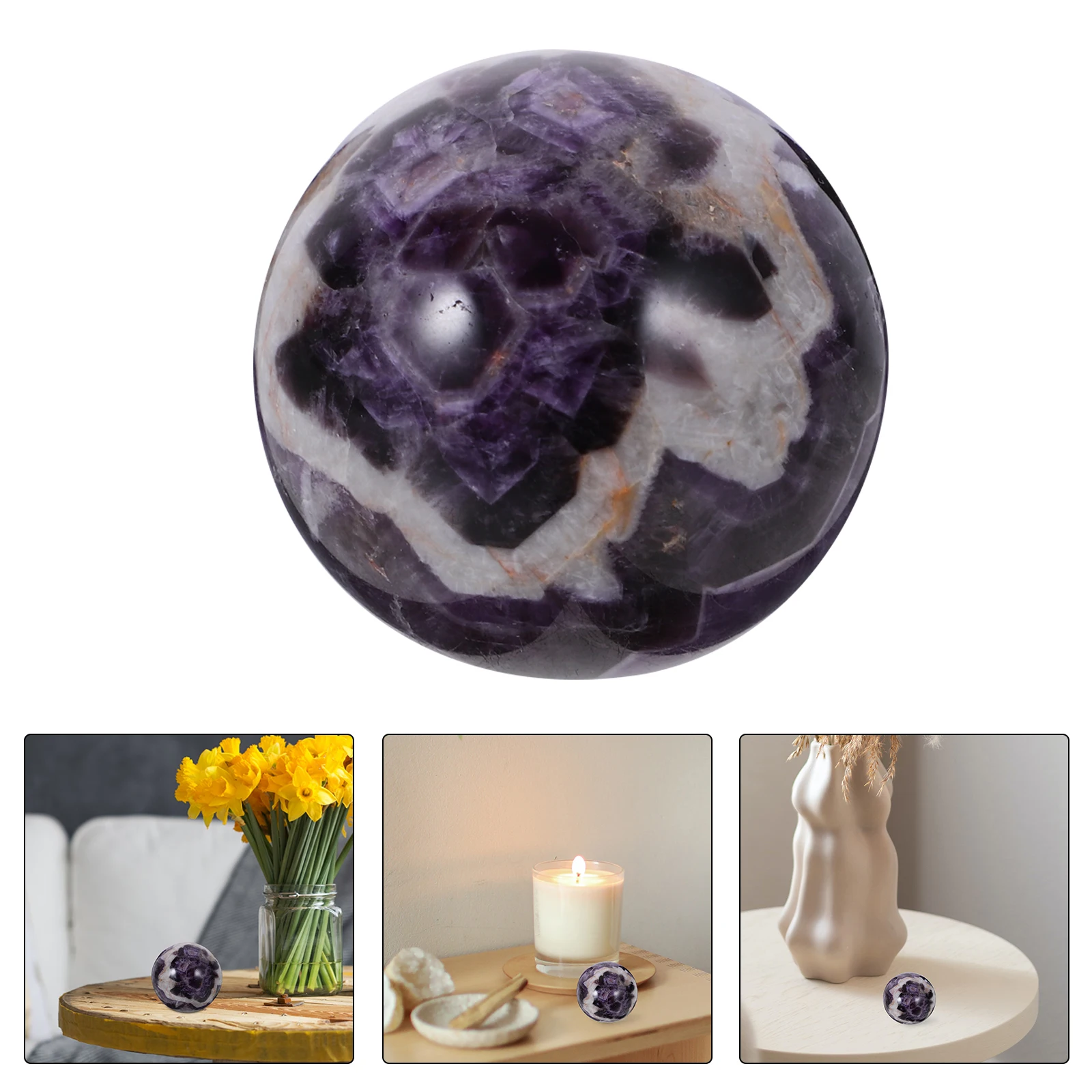 Crystal Ball Decoration 4cm Natural Crystal Stone Mini Size Home Office Ornament Stylish Design Sphere Decor Gift
Crystal Ball Decoration 4cm Natural Crystal Stone Mini Size Home Office Ornament Stylish Design Sphere Decor Gift