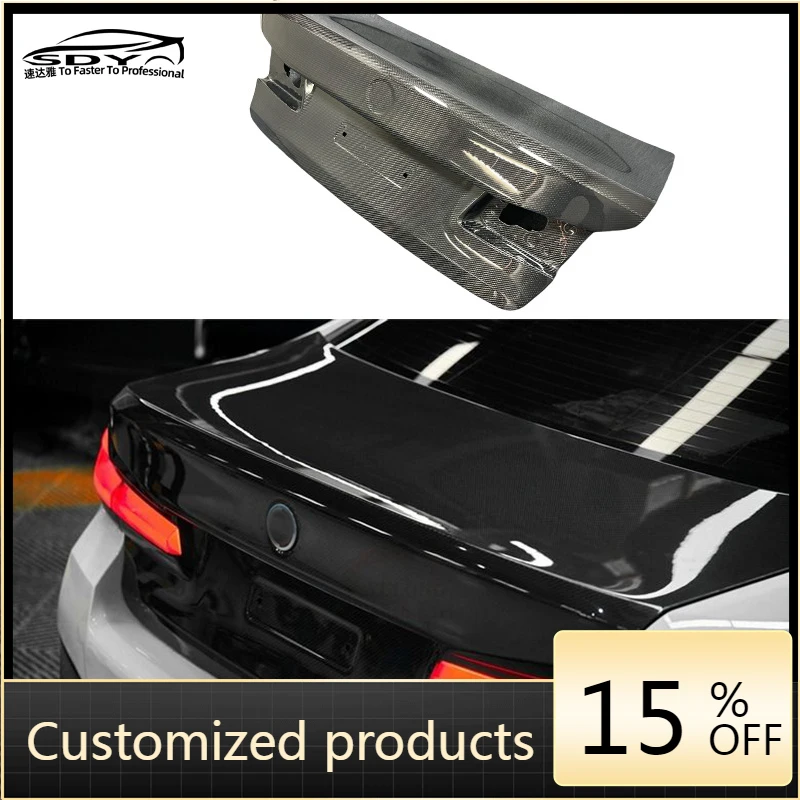 G30 F90 M5 High Quality OEM Style Carbon Fiber Trunk Deck Lid for 5 Series G30 M5 F90
G30 F90 M5 High Quality OEM Style Carbon Fiber Trunk Deck Lid for 5 Series G30 M5 F90