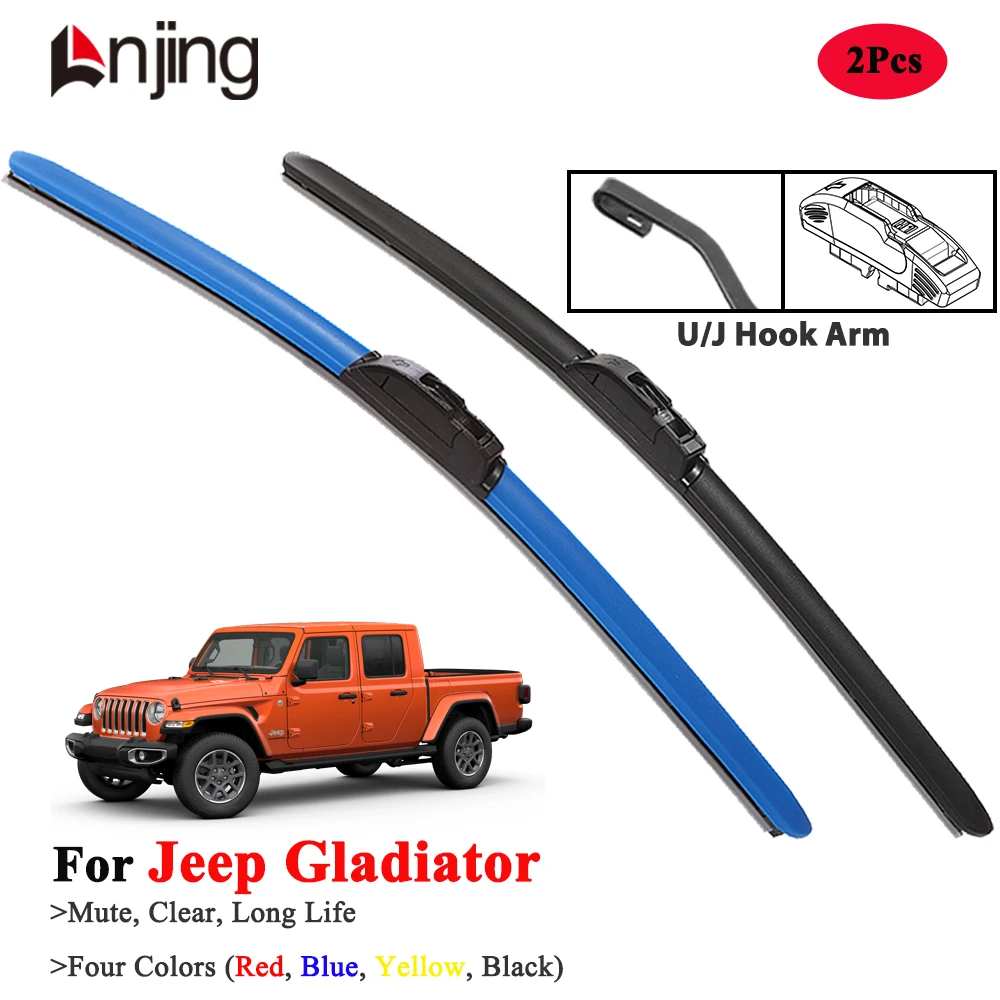 LNJING красочные щетки стеклоочистителя для Jeep Gladiator JT 2020 2021 2022 2023 2024, автомобильные аксессуары, красные, синие внешние запасные части
LNJING красочные щетки стеклоочистителя для Jeep Gladiator JT 2020 2021 2022 2023 2024, автомобильные аксессуары, красные, синие внешние запасные части