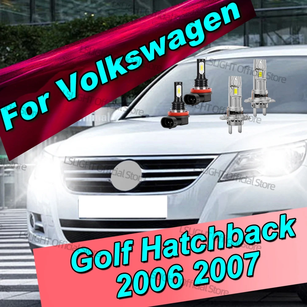 2/4x для VW Golf Hatchback 2006 2007 автомобильные фары 6000K яркие белые светодиодные противотуманные фары 3570 лампы CSP 12 В Plug & Play 
2/4x для VW Golf Hatchback 2006 2007 автомобильные фары 6000K яркие белые светодиодные противотуманные фары 3570 лампы CSP 12 В Plug & Play
