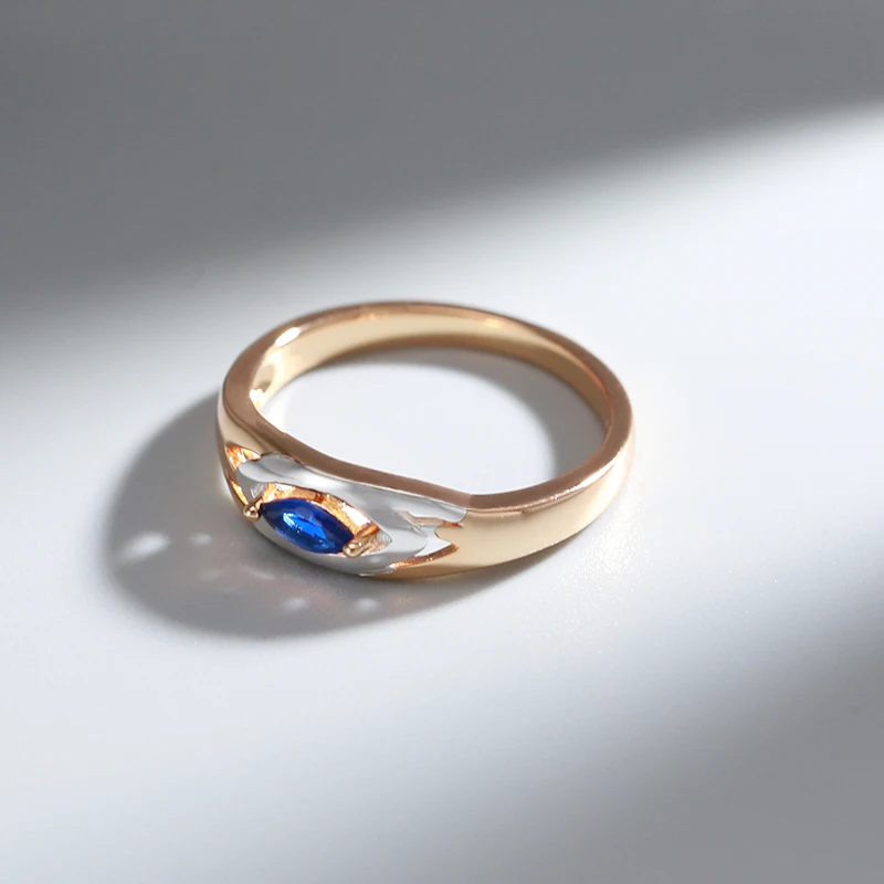 Silver Color Minimalism Texture With Blue Zircon Fashion Rings For Women 585 Rose Gold Jewelry Girl's Party Unusual Rings
Silver Color Minimalism Texture With Blue Zircon Fashion Rings For Women 585 Rose Gold Jewelry Girl's Party Unusual Rings