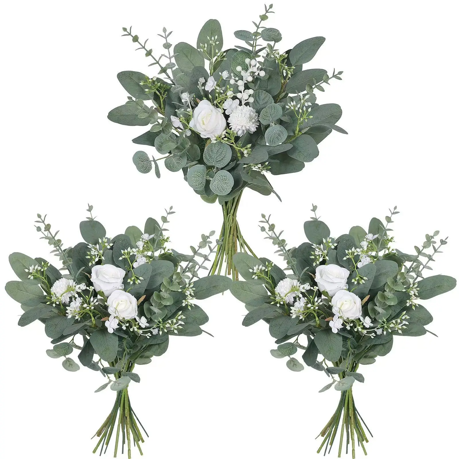 30pcs Artificial Mixed Eucalyptus Leaves Stems Silver Dollar Leaves for DIY Bouquets Floral Arrangement Home Decor Wedding
30pcs Artificial Mixed Eucalyptus Leaves Stems Silver Dollar Leaves for DIY Bouquets Floral Arrangement Home Decor Wedding