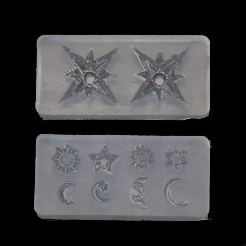 37JB Super Shiny for Sun Moon Star Filling Molds Resin Silicone Jewelry Making Mold for Epoxy Jewelry Making Supply Handmade
37JB Super Shiny for Sun Moon Star Filling Molds Resin Silicone Jewelry Making Mold for Epoxy Jewelry Making Supply Handmade