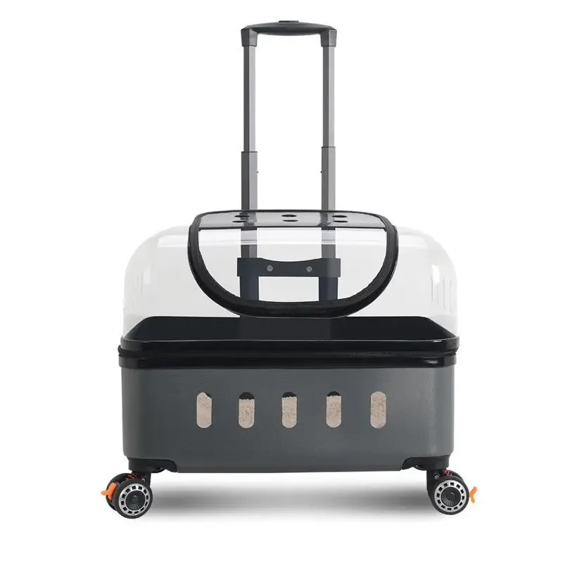Cat bag pet going out trolley case large capacity transparent portable breathable travel two travel
Cat bag pet going out trolley case large capacity transparent portable breathable travel two travel