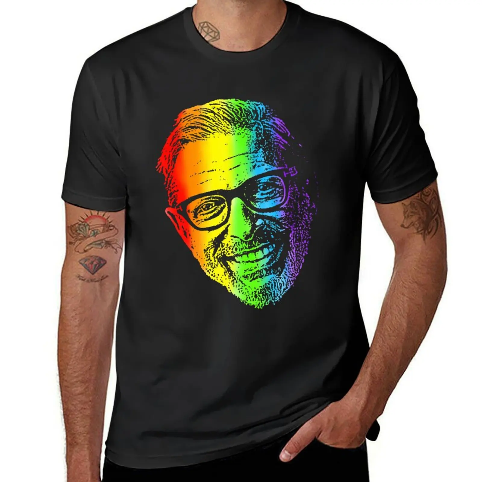 Rainbow Jeff Goldblum T-Shirt quick drying anime clothes blanks oversizeds mens clothes
Rainbow Jeff Goldblum T-Shirt quick drying anime clothes blanks oversizeds mens clothes