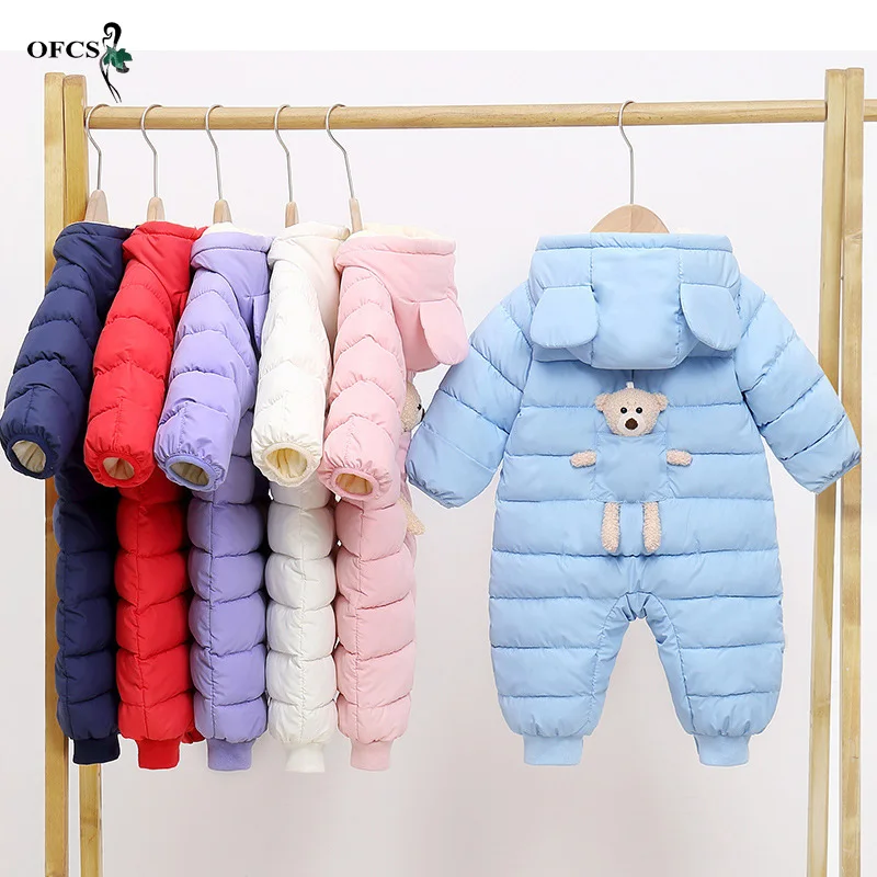 New Arrival Winter Baby Onesie Clothes Newborn Hooded Infant Romper Girls Boys Jumpsuit Children Overalls For Kids Clothing Warm
New Arrival Winter Baby Onesie Clothes Newborn Hooded Infant Romper Girls Boys Jumpsuit Children Overalls For Kids Clothing Warm