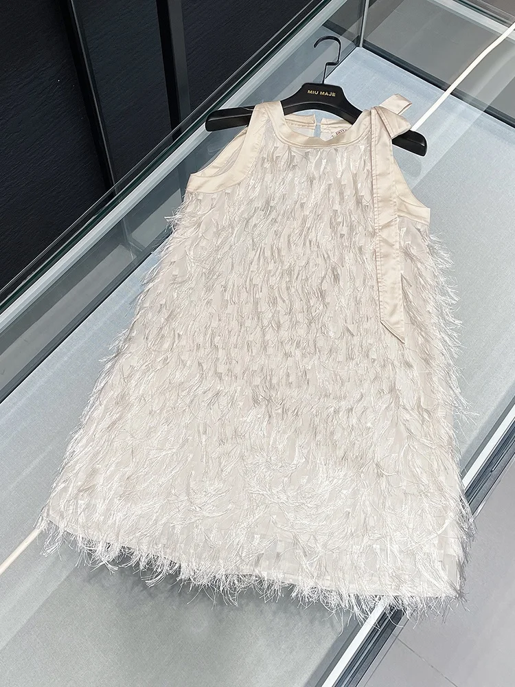 High-End Evening Gown with Tassel And Bow Design in Miniature Fragrance Style Vest Dress for Women Summer Season A-Line Skirt
High-End Evening Gown with Tassel And Bow Design in Miniature Fragrance Style Vest Dress for Women Summer Season A-Line Skirt
